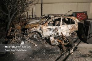 تجمع محکومیت هتک حرمت مساجد در مسجد بهشتی تهران +عکس