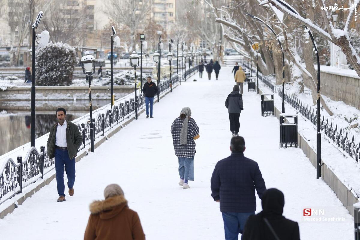 دمای هوای تهران زیر صفر می‌رود/ تداوم بارش برف و باران