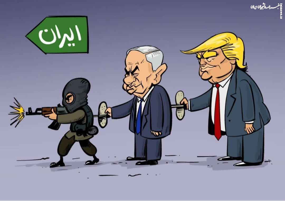 کاریکاتور| پشت پرده آشوب‌های ۱۴۰۴
