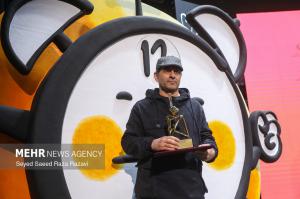 مراسم اختتامیه و اهدای جوایز دوازدهمین دوسالانه بین‌المللی کاریکاتور +عکس