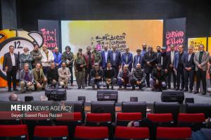 مراسم اختتامیه و اهدای جوایز دوازدهمین دوسالانه بین‌المللی کاریکاتور +عکس