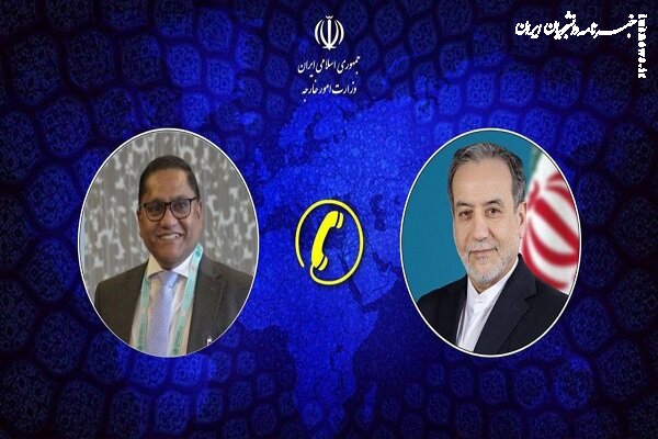 گفت‌وگوی تلفنی وزرای امور خارجه جمهوری اسلامی ایران و سریلانکا