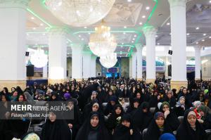 همایش ملی نرجسانه در مسجد مقدس جمکران +عکس