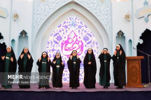همایش ملی نرجسانه در مسجد مقدس جمکران +عکس