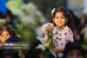 همایش ملی نرجسانه در مسجد مقدس جمکران +عکس