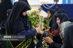 همایش ملی نرجسانه در مسجد مقدس جمکران +عکس