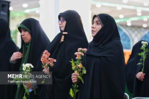 همایش ملی نرجسانه در مسجد مقدس جمکران +عکس