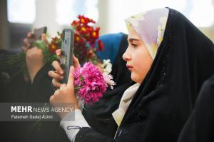 همایش ملی نرجسانه در مسجد مقدس جمکران +عکس