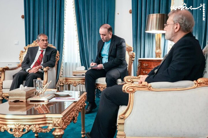 دیدار معاون مشاور امنیت ملی هند با لاریجانی