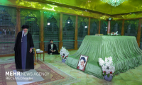  VIDEO: Leader visits Imam Khomeini (RA) Mausoleum