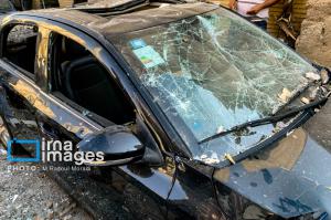 انفجار یک ساختمان در بندرعباس +عکس