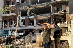 انفجار یک ساختمان در بندرعباس +عکس