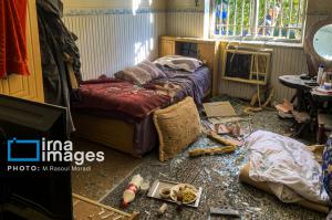 انفجار یک ساختمان در بندرعباس +عکس