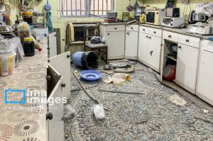 انفجار یک ساختمان در بندرعباس +عکس