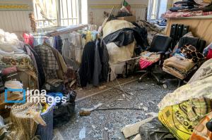 انفجار یک ساختمان در بندرعباس +عکس