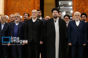 تجدید میثاق هیأت دولت با آرمان‌های امام راحل (ره) +عکس