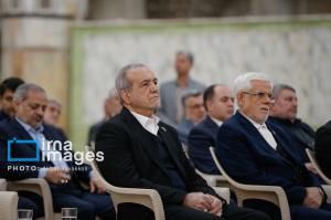 تجدید میثاق هیأت دولت با آرمان‌های امام راحل (ره) +عکس