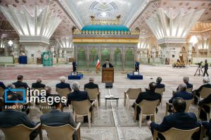 تجدید میثاق هیأت دولت با آرمان‌های امام راحل (ره) +عکس