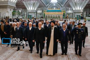 تجدید میثاق هیأت دولت با آرمان‌های امام راحل (ره) +عکس