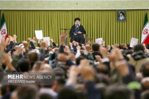 دیدار اقشار مختلف مردم با رهبر معظم انقلاب اسلامی