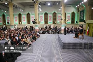 دیدار اقشار مختلف مردم با رهبر معظم انقلاب اسلامی