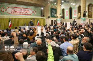 دیدار اقشار مختلف مردم با رهبر معظم انقلاب اسلامی