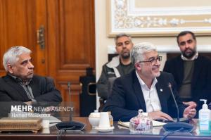 دیدار وزیر علوم و جمعی از رؤسای دانشگاه‌های سراسر کشور با رئیس مجلس