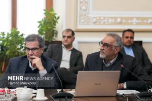 دیدار وزیر علوم و جمعی از رؤسای دانشگاه‌های سراسر کشور با رئیس مجلس