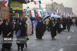 پیاده‌روی منتظران ظهور به سمت مسجد جمکران +عکس