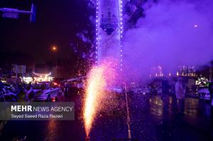 آذین بندی خیابانهای شهر تهران به مناسبت نیمه شعبان ۱۴۰۴ +عکس