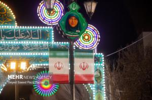 آذین بندی خیابانهای شهر تهران به مناسبت نیمه شعبان ۱۴۰۴ +عکس