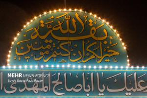 آذین بندی خیابانهای شهر تهران به مناسبت نیمه شعبان ۱۴۰۴ +عکس