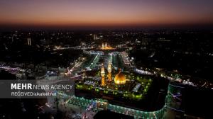 حال و هوای کربلا در ایام ولادت امام زمان (ع) +عکس