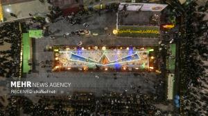 حال و هوای کربلا در ایام ولادت امام زمان (ع) +عکس