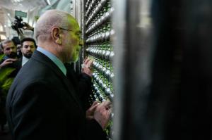 تجدید میثاق رئیس و نمایندگان مجلس با آرمان‌های امام خمینی(ره) +عکس