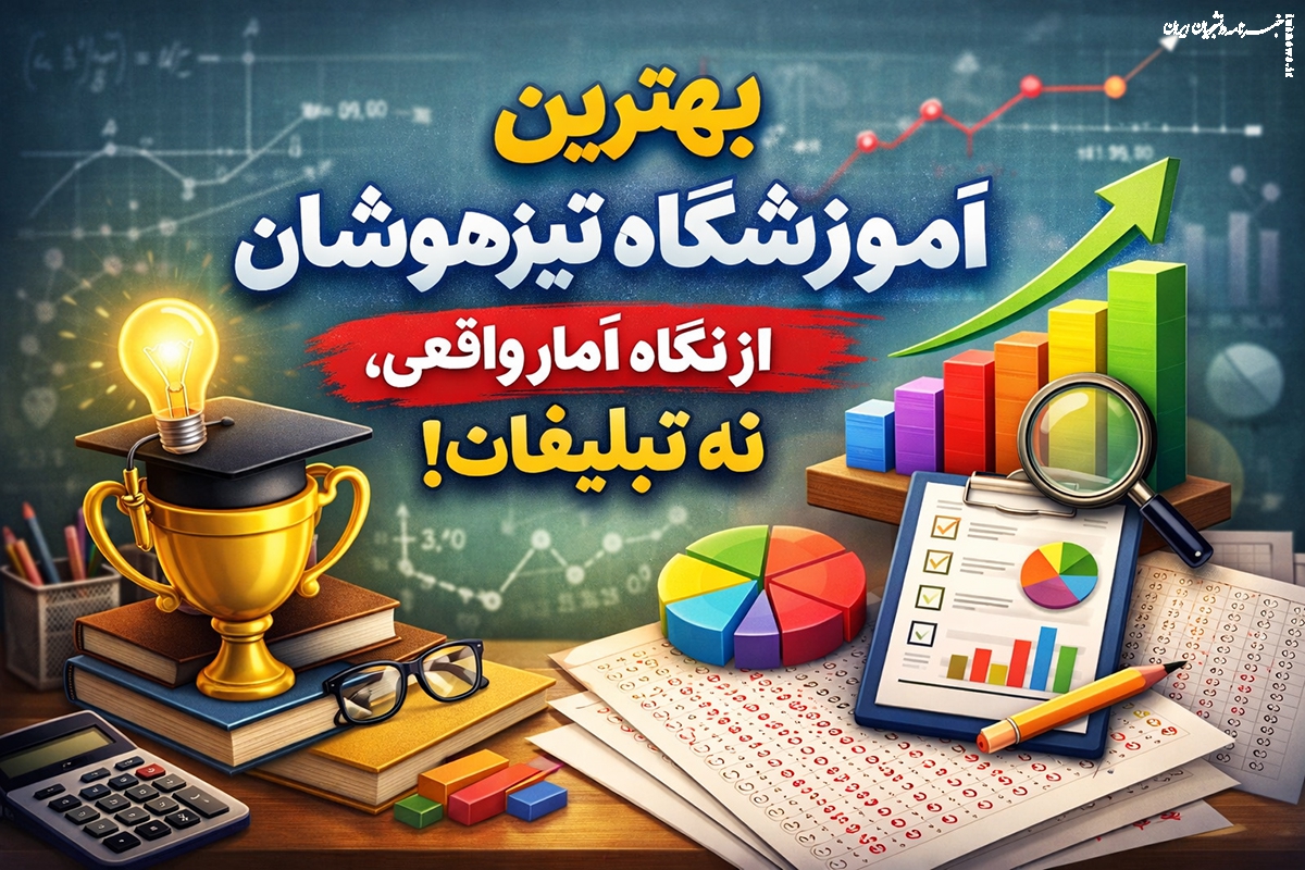 بهترین آموزشگاه تیزهوشان از نگاه آمار واقعی، نه تبلیغات!