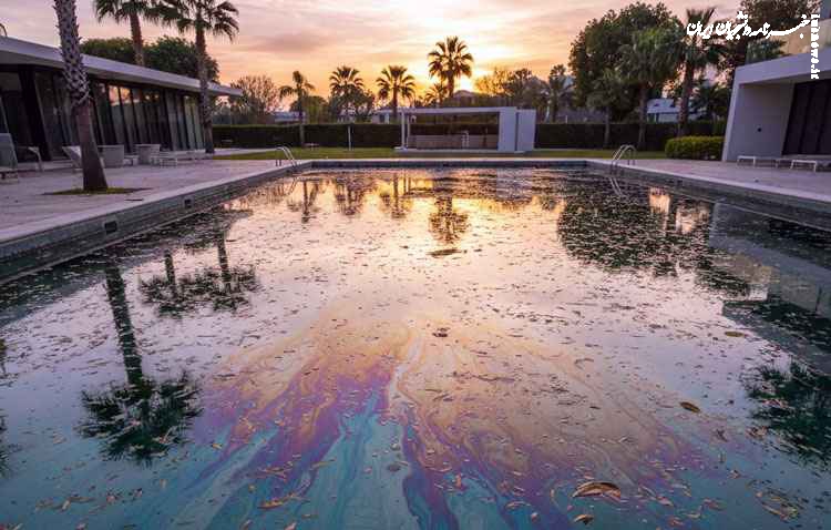 علت چربی روی آب استخر چیست؟