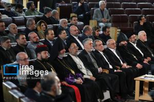 دیدار رهبران ادیان توحیدی‌ با پزشکیان +عکس