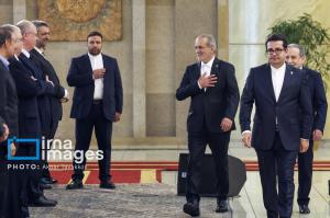 دیدار رهبران ادیان توحیدی‌ با پزشکیان +عکس