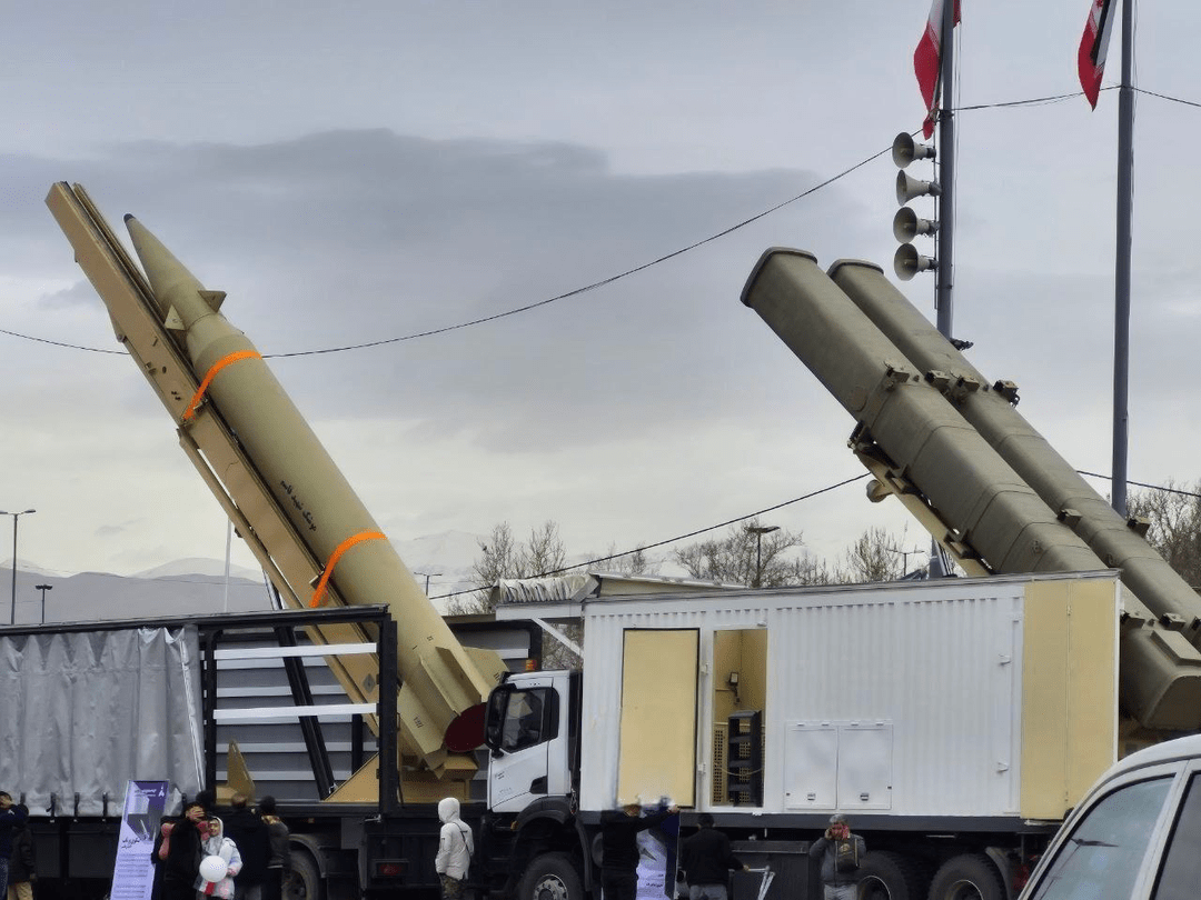 فیلم | نمایش موشک‌های کروز و بالستیک در راهپیمایی ۲۲ بهمن