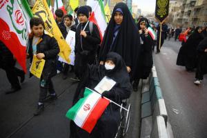 گزارش تصویری | خروش پرشکوه مردم تهران در یوم‌الله ۲۲ بهمن