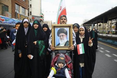 گزارش تصویری | خروش پرشکوه مردم تهران در یوم‌الله ۲۲ بهمن