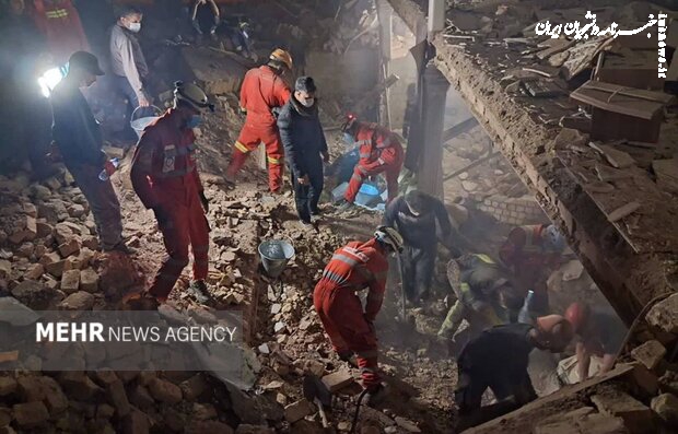 حادثه انفجار گاز در ساختمانی در قم