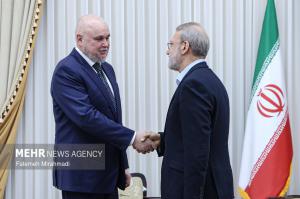 دیدار وزیر انرژی روسیه با دبیر شورای عالی امنیت ملی +عکس