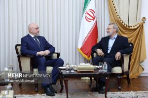 دیدار وزیر انرژی روسیه با دبیر شورای عالی امنیت ملی +عکس