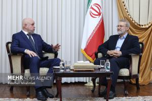 دیدار وزیر انرژی روسیه با دبیر شورای عالی امنیت ملی +عکس