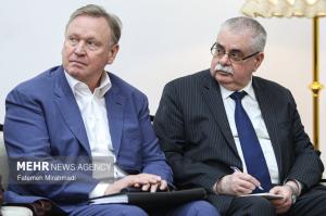 دیدار وزیر انرژی روسیه با دبیر شورای عالی امنیت ملی +عکس