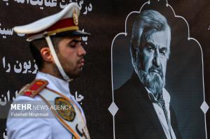 تشییع پیکر زنده‌یاد عنایت الله بخشی +عکس