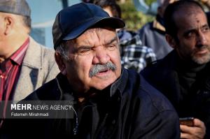 تشییع پیکر زنده‌یاد عنایت الله بخشی +عکس