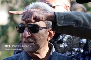 تشییع پیکر زنده‌یاد عنایت الله بخشی +عکس